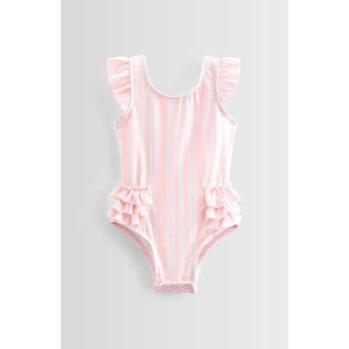 Ruffle One-Piece Swimsuit