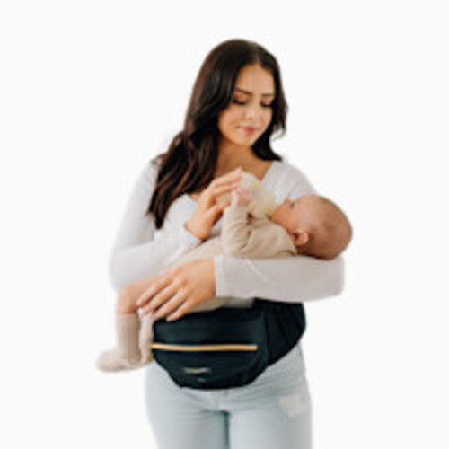 Tushbaby Hip Seat Carrier - Black/Gold