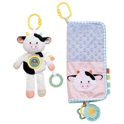 Magic Years Cow Activity Toy & Blanket Set - 2pc