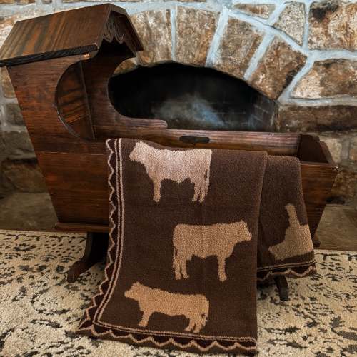 Autumn Pasture Ultra-Soft Plush Baby Blanket – Cowkid Clothing Company