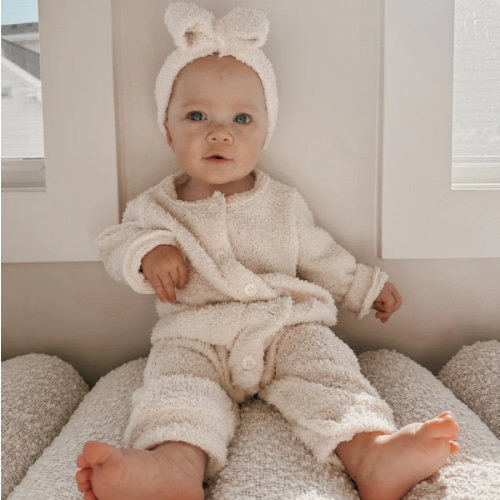 Luna + Luca Cozy Teddy Pocket Jumpsuit