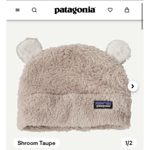 Patagonia Baby Furry Friends Fleece Hat