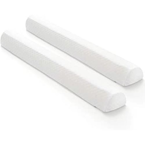 Amazon.com: Shinnwa Bed Bumpers for Toddlers (2-Pack) Memory Foam Rail & Adults, Safety Guard Queen, King, Full Bed, Sleep Long Pillow Pads with Non-Slip Bottom Machine Washable Cover : Baby