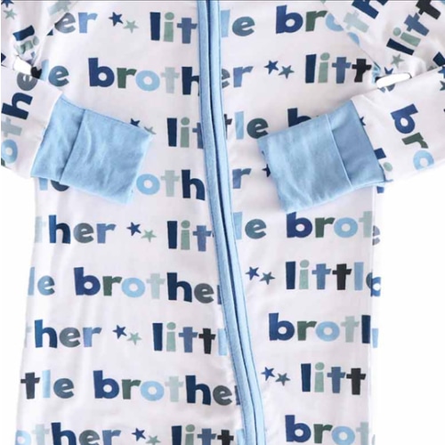 Convertible Zip Romper in Little Sibling | Caden Lane