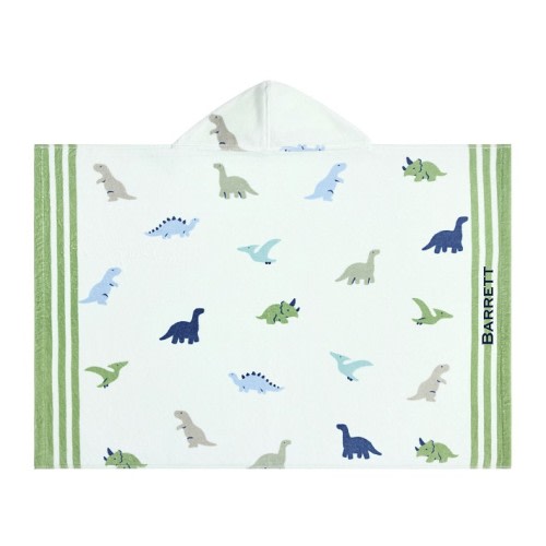Dino Baby Beach Hooded Towel