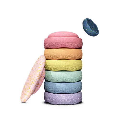 Stapelstein ® Water Lily Rainbow Set