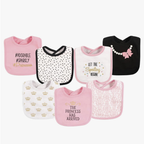 Hudson Baby Unisex BabyCotton Bibs