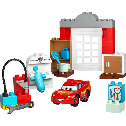 McQueen's Visit to Doc's Garage