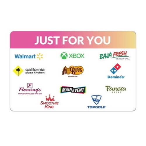 $25 Just For You – ChooseYourCard eGift Card