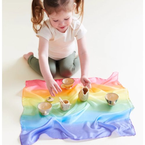 Sarah's Silks Mini Rainbow Playsilk
