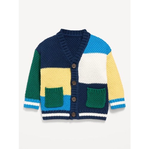 Color-Block Cardigan Sweater for Baby | Old Navy