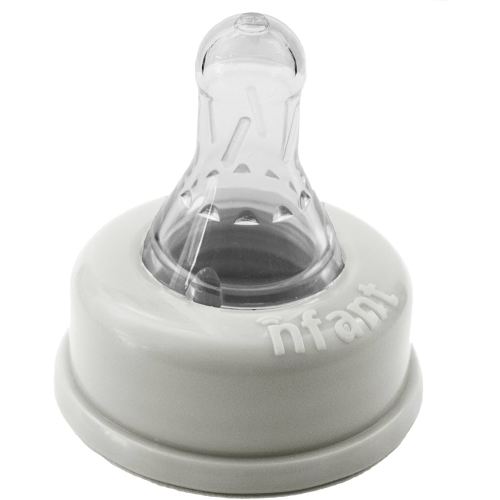 nfant | Standard Flow Nipple, White (9ml/min), 4-Pack