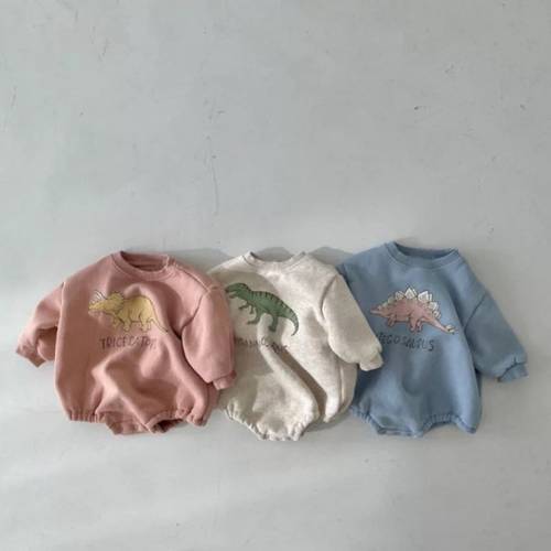Dinosaur Baby Romper Oversized Dinosaur Bubble Baby Sweater - Etsy