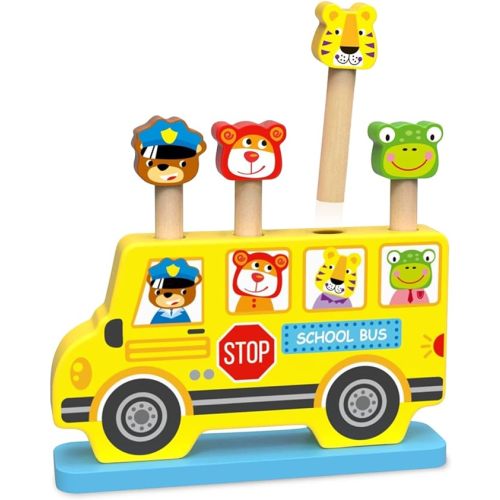 Montessori Toys for 1 Year Old Boy and Girl - Preschool Learning Activities - Develops Fine Motor Skills - Montessori Toys for Toddlers - Great Birthday Gift for 1 Year Old Boy Gifts and Girls