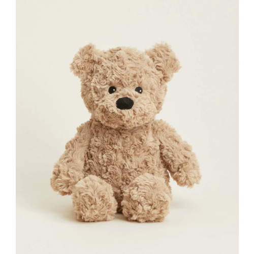 Microwavable Brown Curly Bear Warmies | Warmies USA