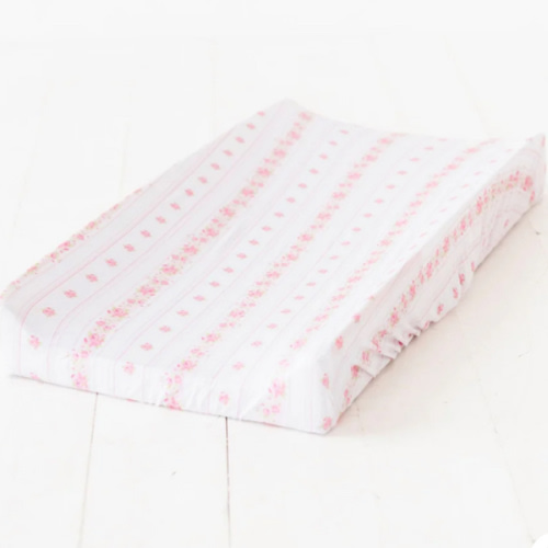 Enchanted Floral Lane Changing Pad Cover