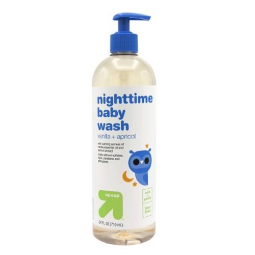 Nighttime Baby Wash with Vanilla & Apricot - 24 fl oz - Up&Up™