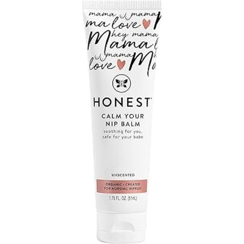 The Honest Company Honest Mama Calm Your Nip Balm | USDA Certified Organic Nipple Cream | 1.75 fl oz