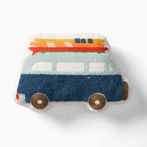Kids Surf Shack Shaped Pillow