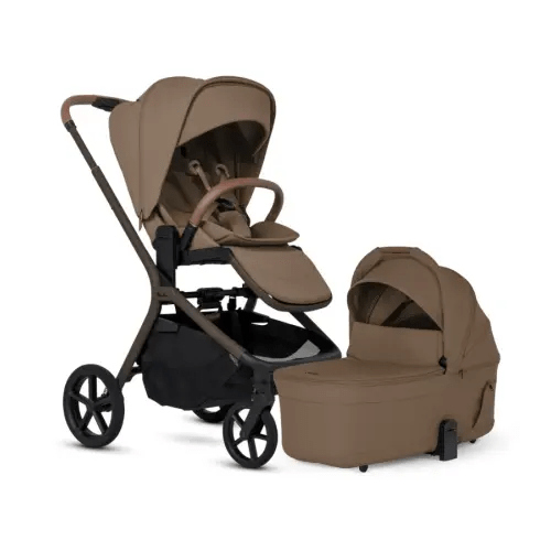 Silver Cross Breez Stroller Bassinet Bundle - Maple