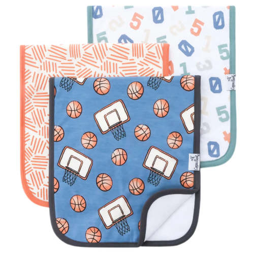 Copper Pearl Premium Burp Cloth Set / Dunk