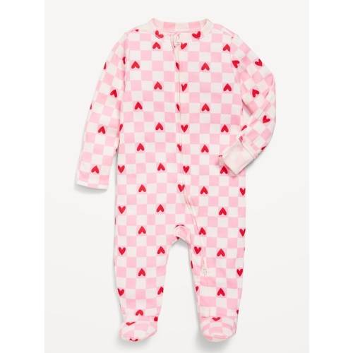 2-Way-Zip Sleep &amp;amp; Play Footed One-Piece for Baby
