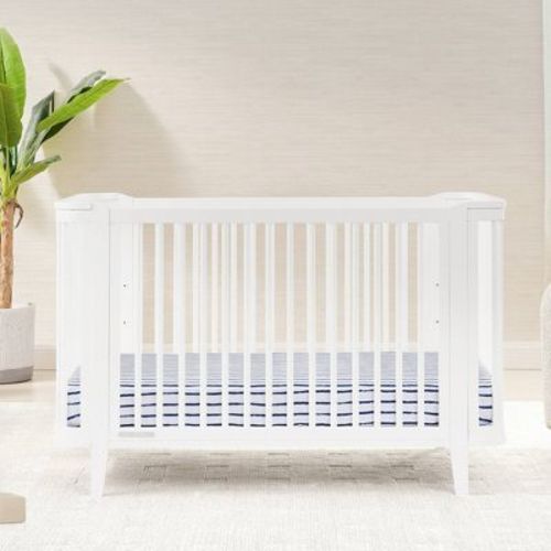Delta Children Noah 4-In-1 Convertible Crib Greenguard Gold Certified - Natural Sandstone