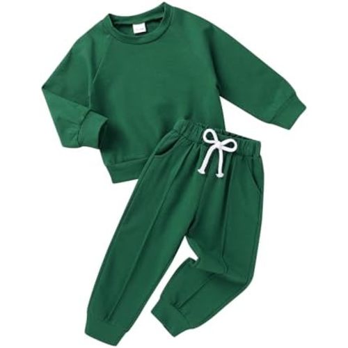 Fleece Set - Green 6-9M