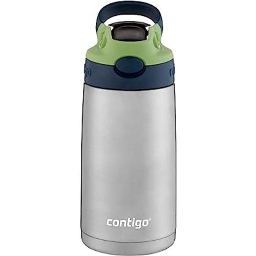 Contigo Aubrey Kids Stainless Steel Water Bottle with Spill-Proof Lid