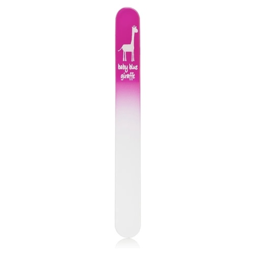 Baby Nail File, Safe Alternative for Nail Clippers, Must-Have Baby Essentials, Ideal Gift for Any Occasion Including Baby Shower, Pink - Baby Blue Giraffe
