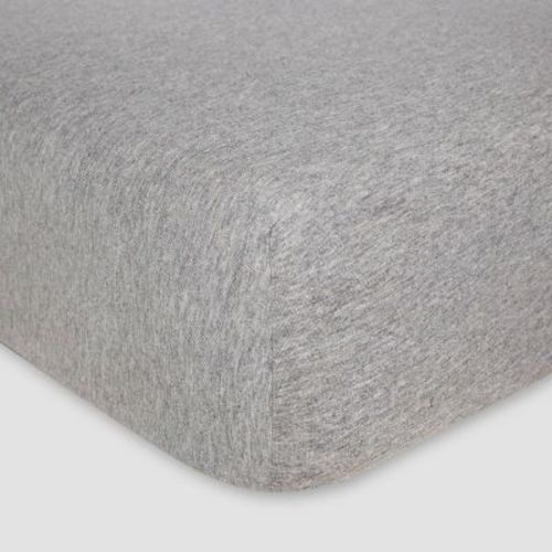 Burt's Bees Baby® Organic Jersey Fitted Crib Sheet - Cloud