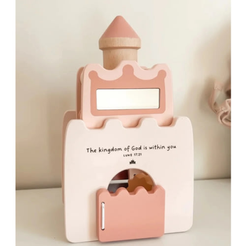 Seek First His Kingdom - Castle Shape Sorter | littlelightcollective