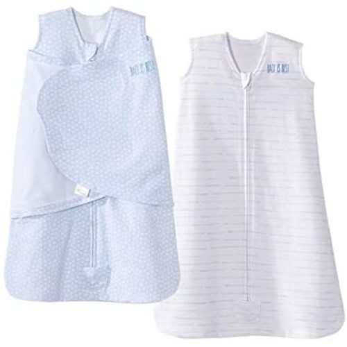 HALO 100% Cotton 2 Piece Gift Set with HALO Sleepsack Swaddle and HALO Sleepsack Wearable Blanket