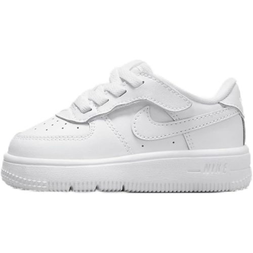 Nike Force 1 Low EasyOn Baby/Toddler Shoes (FN0236-111, White/White/White) Size 5