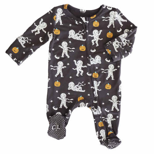 Halloween Zipper Footies