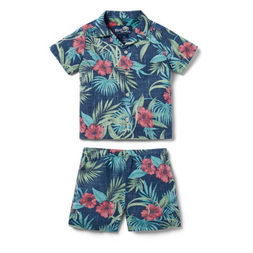 REYN SPOONER CABANA SET- 6-12mo