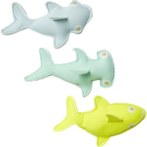 Dive Buddies | Salty The Shark Aqua Neon Yellow