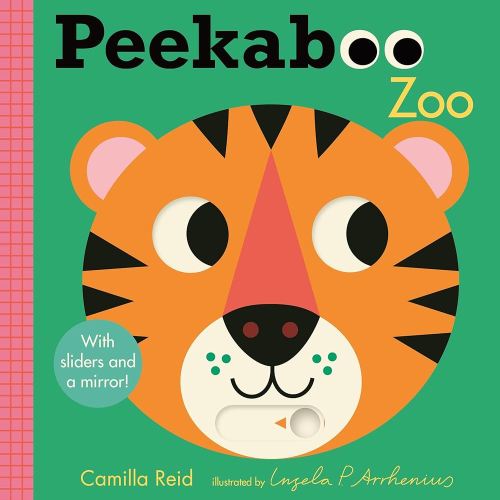 Peekaboo: Zoo: (An Interactive Board Book for Babies & Toddlers with Mirror & Sliders to Push, Pull, or Turn. Cute Zoo Animal Artwork Includes a Rhino, Hippo, Camel, & More.) (Peekaboo You)