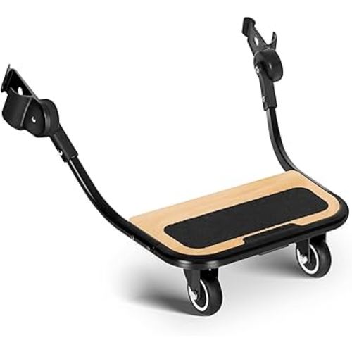 Stroller Board for Vista (Models 2015-2019),Vista V2,and Vista V3 Strollers,Stroller Standing Board with 360 ° Universal Wheel,Use EVA Foam Wheels Smoothly Nnavigate Through Rugged Roads