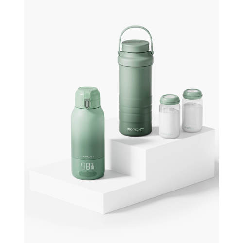 Portable Milk Warmer + 22oz Cooler – On-the-Go Bundle