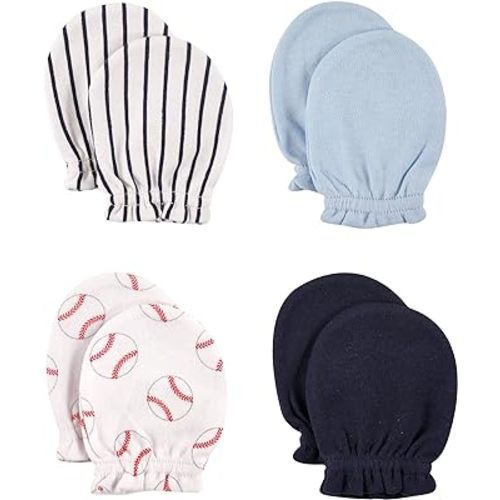 Luvable Friends Unisex Baby Cotton Scratch Mittens