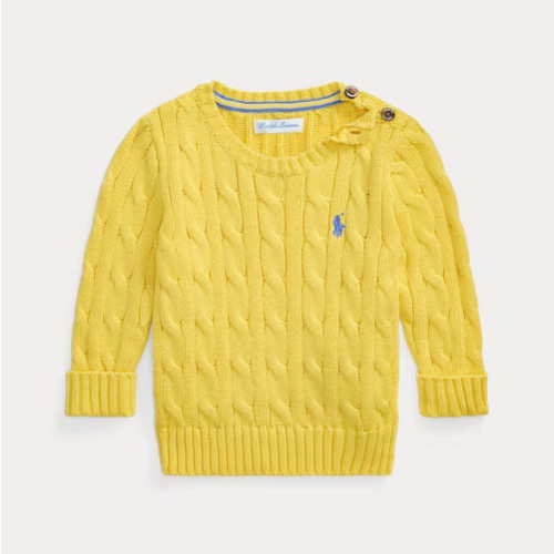 Cable-Knit Cotton Sweater | Ralph Lauren
