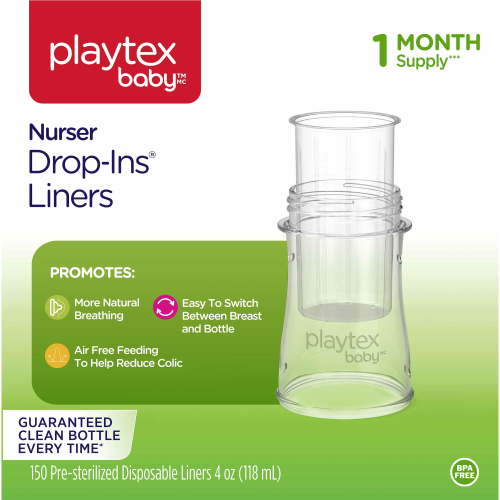 Playtex Baby Drop-Ins Liners, 4 oz, 150 Count