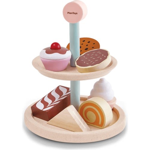 PlanToys® 10-Piece Bakery Stand Set, Multi