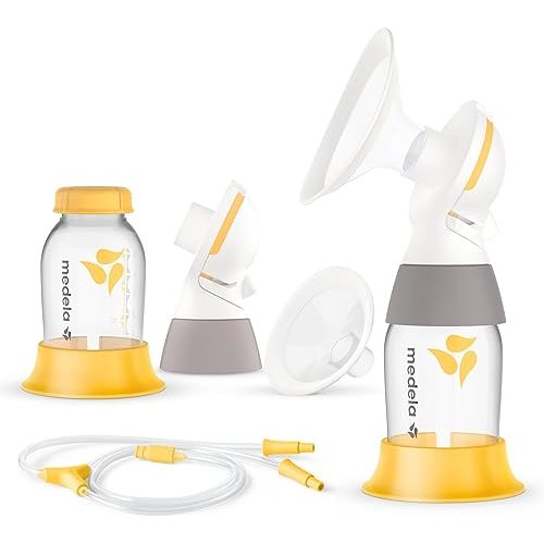 Medela Classic PersonalFit Flex Double Pumping Kit for Electric Breast Pumps Compatible with Freestyle, and Swing Maxi Breastpumps