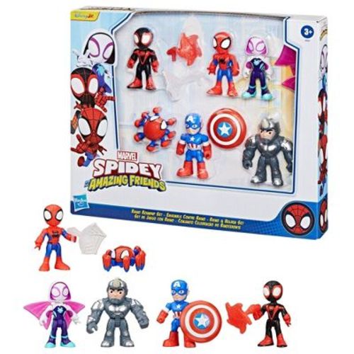 Spidey and His Amazing Friends 3" Collection Pack Action Figure Playset