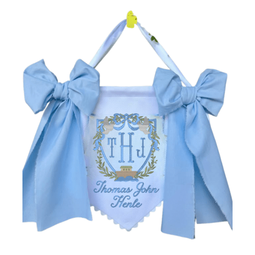Baby Announcement Banner | Palmer Kate Embroidery