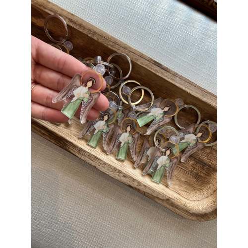 Guardian Angel Keychain