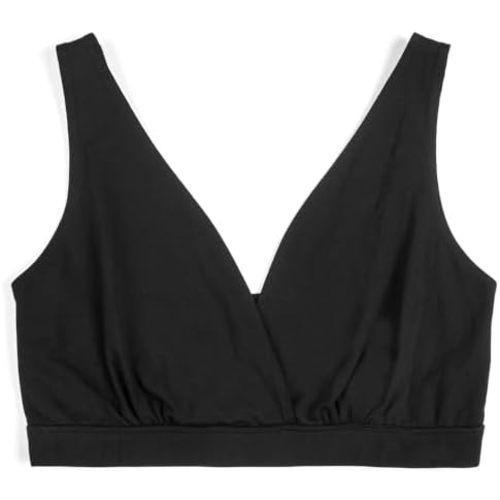 Of an Origin Organic Cotton Stretch Cross Front Maternity & Nursing Bralette