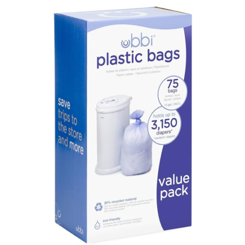 Amazon.com: Ubbi Diaper Pail Bags - Prime Eligible: Baby Products